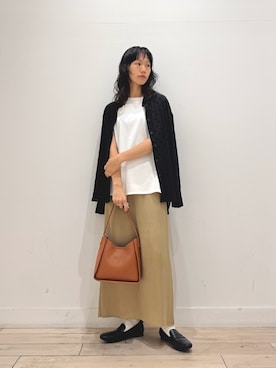 「アイテム（スカート）」を使った、くどうさん（レディース・157cm・30代）の夏コーディネート