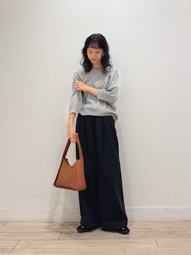 くどうさん（骨格ナチュラル・レディース・157cm・30代）の秋コーディネート