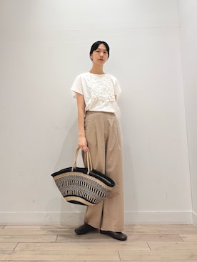 「URBAN RESEARCH DOORS（アーバンリサーチドアーズ）のアイテム（その他シューズ）」を使った、くどうさん（レディース・157cm）の夏コーディネート