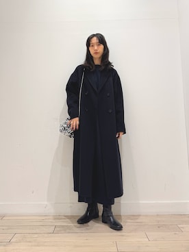 「アイテム（ブーツ）」を使った、くどうさん（レディース・157cm・30代）の秋コーディネート