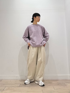 くどうさん（骨格ナチュラル・レディース・157cm）の冬コーディネート