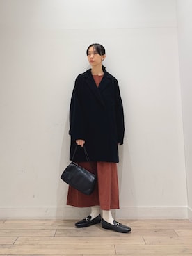 「URBAN RESEARCH DOORS(アーバンリサーチドアーズ)のアイテム(ワンピース/ドレス)」を使った、くどうさん(レディース・157cm)の秋コーディネート