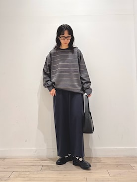 くどうさん（骨格ナチュラル・レディース・157cm）の秋コーディネート