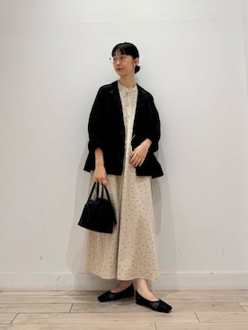 「アイテム（その他アウター）」を使った、くどうさん（レディース・157cm）の夏コーディネート
