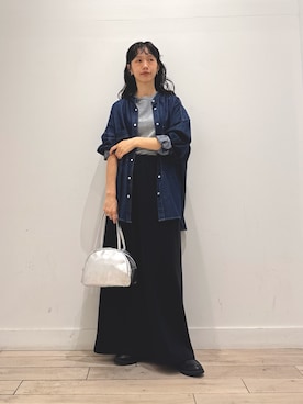 「カジュアル」｜くどうさん（レディース・157cm・30代）の秋コーディネート