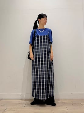 「骨格ナチュラル」｜くどうさん（レディース・157cm）の夏コーディネート