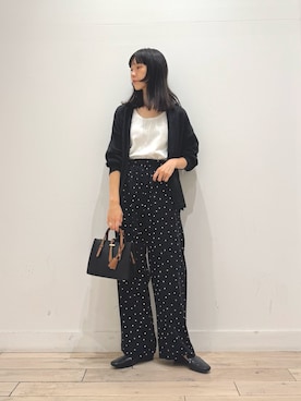 「アイテム（カーディガン/ボレロ）」を使った、くどうさん（レディース・157cm・30代）の夏コーディネート