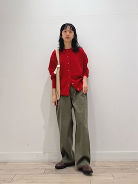 くどうさん（骨格ナチュラル・レディース・157cm・30代）の秋コーディネート