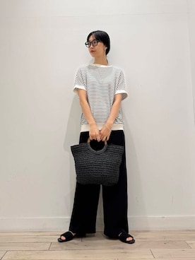 「ペーパーバッグ」｜くどうさん（レディース・157cm）の夏コーディネート