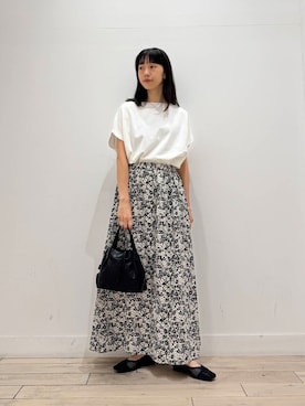 「骨格ナチュラル」｜くどうさん（レディース・157cm）の夏コーディネート