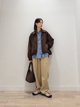 「URBAN RESEARCH DOORS(アーバンリサーチドアーズ)のアイテム(ハンドバッグ)」を使った、くどうさん(レディース・157cm)の秋コーディネート