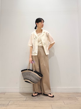 「URBAN RESEARCH Sonny Label（アーバンリサーチサニーレーベル）のアイテム」を使った、くどうさん（レディース・157cm）の春コーディネート