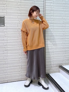 ayamaruさん（レディース・158cm）の冬コーディネート