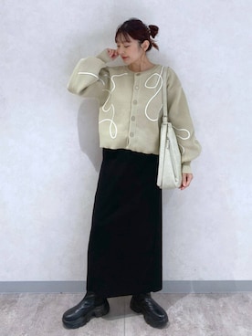 その他 rady LOWRYS FARM カーディガン エンブロイダリー2WAY