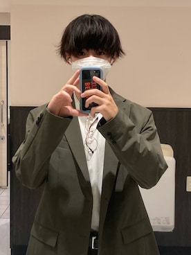 「URBAN RESEARCH（アーバンリサーチ）のアイテム（アクセサリー）」を使った、ゆたかさん（メンズ・173cm）の夏コーディネート