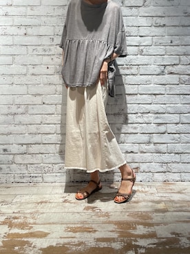 サカグチさん（レディース・160cm）の夏コーディネート