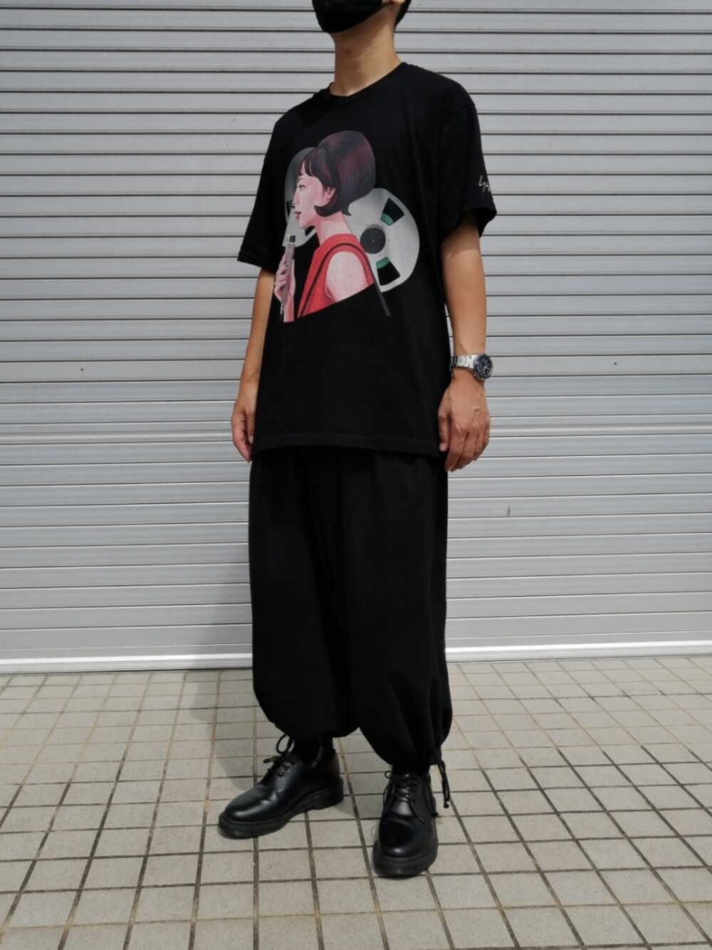 Yohji Yamamoto +NoirのTシャツ/カットソーを使った人気ファッション