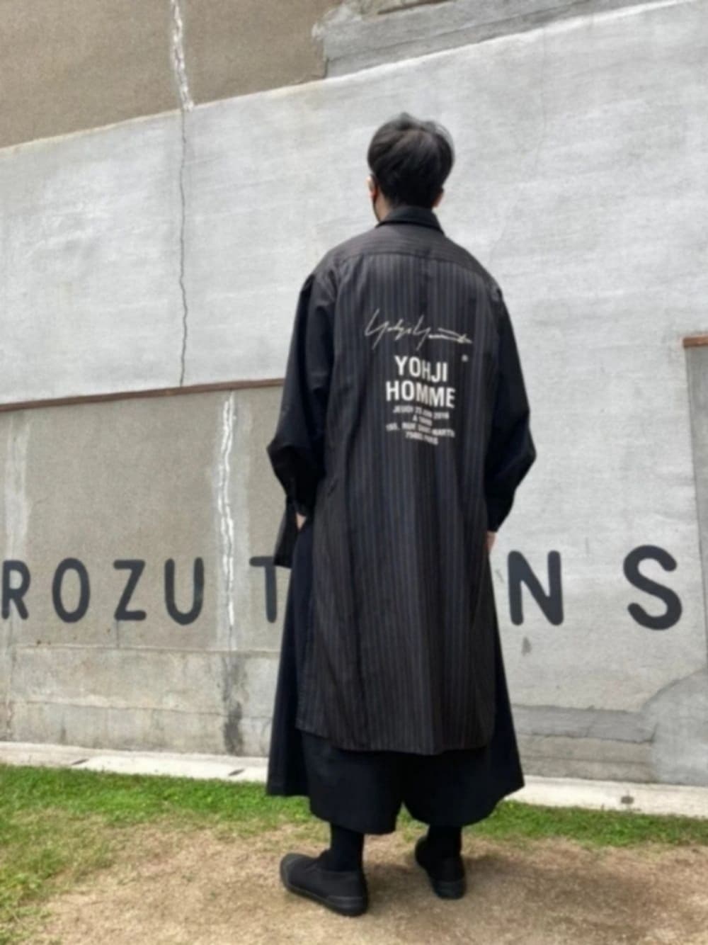 Yohji Yamamoto pour homme スタッフシャツ