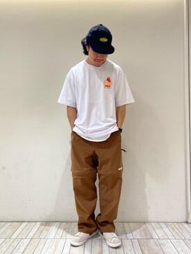 山直 悠一郎さん（メンズ・175cm）の夏コーディネート