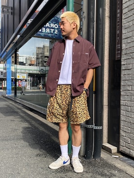 山直 悠一郎さん(メンズ・175cm)の夏コーディネート