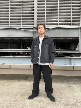 「URBAN RESEARCH（アーバンリサーチ）のアイテム（デニムジャケット）」を使った、Takuyaさん（メンズ・170cm）の秋コーディネート