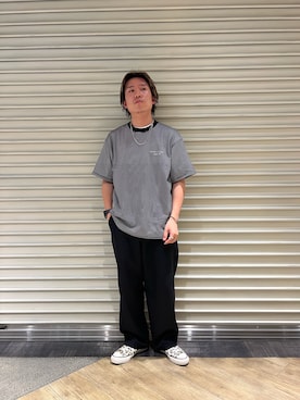 「URBAN RESEARCH（アーバンリサーチ）のアイテム（アクセサリー）」を使った、Takuyaさん（メンズ・170cm）の夏コーディネート