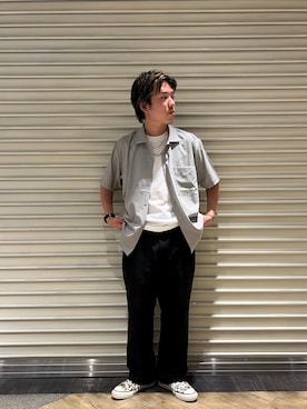 「URBAN RESEARCH（アーバンリサーチ）のアイテム（アクセサリー）」を使った、Takuyaさん（メンズ・170cm）の夏コーディネート
