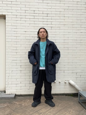 「URBAN RESEARCH（アーバンリサーチ）のアイテム（スウェット）」を使った、Takuyaさん（メンズ・170cm）の春コーディネート