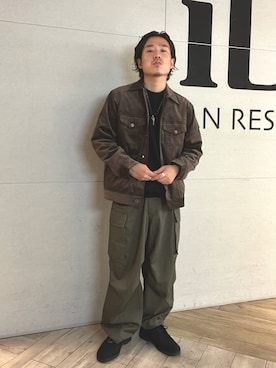 「URBAN RESEARCH（アーバンリサーチ）のアイテム（スウェット）」を使った、Takuyaさん（メンズ・170cm）の秋コーディネート