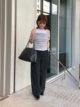 「IACUCCI（イアクッチ）のアイテム」を使った、hinakoさん（レディース・150cm）の夏コーディネート