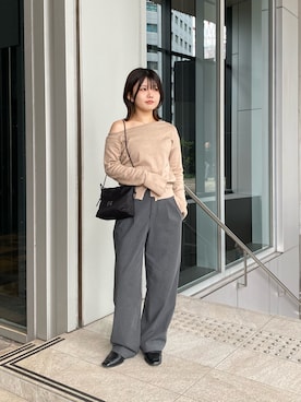 hinakoさん（レディース・150cm）の冬コーディネート