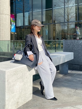 「IACUCCI（イアクッチ）のアイテム（財布/小物）」を使った、hinakoさん（レディース・150cm）の冬コーディネート