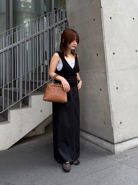 「IACUCCI（イアクッチ）のアイテム」を使った、hinakoさん（レディース・150cm）の夏コーディネート