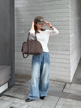 「IACUCCI（イアクッチ）のアイテム」を使った、hinakoさん（レディース・150cm）の秋コーディネート