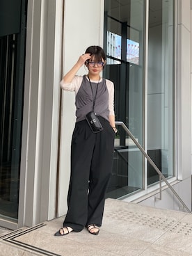 「IACUCCI（イアクッチ）のアイテム」を使った、hinakoさん（レディース・150cm）の春コーディネート