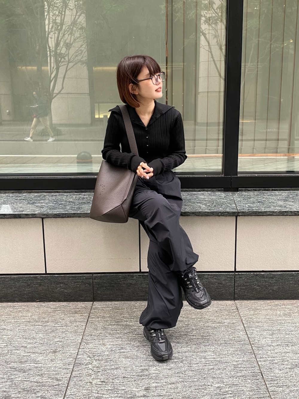 hinako(IACUCCI)｜IACUCCIのショルダーバッグを使ったコーディネート 
