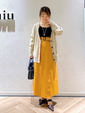 「andemiu」｜MAYUさん（レディース・153cm）の冬コーディネート