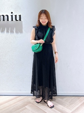 「andemiu」｜MAYUさん（レディース・153cm）の夏コーディネート