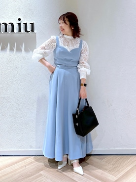 「andemiu」｜MAYUさん（レディース・153cm）の春コーディネート