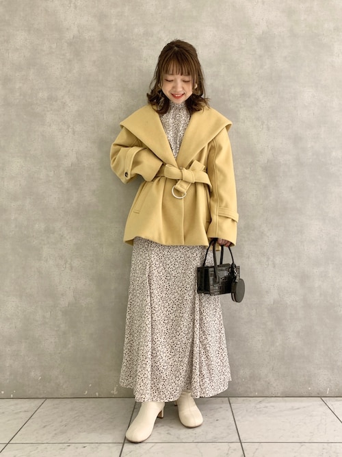 Mysty Woman 天王寺ミオmayuさんのチェスターコートを使ったコーディネート Zozotown