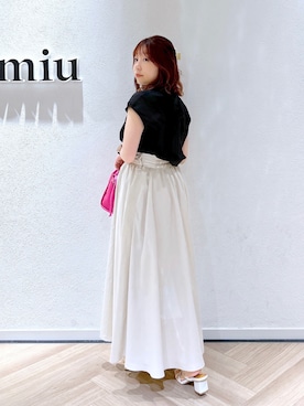 「andemiu」｜MAYUさん（レディース・153cm）の春コーディネート