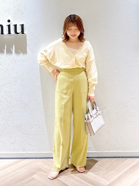 「153cm」｜MAYUさん（骨格ウェーブ・レディース・153cm）の春コーディネート