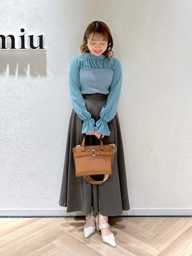 「andemiu」｜MAYUさん（レディース・153cm）の春コーディネート