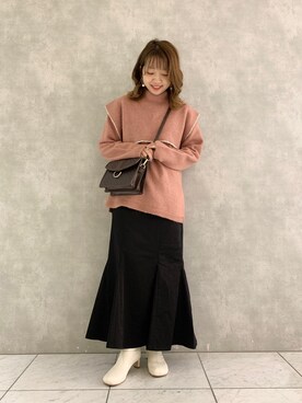MAYUさん(レディース・153cm)の冬コーディネート