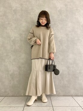 MAYUさん(レディース・153cm)の冬コーディネート