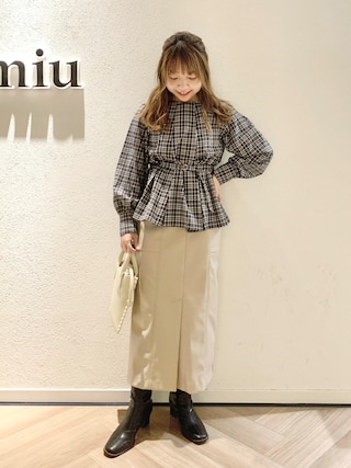 2022年春の Milky Cross ブラウス 未使用 シャツ/ブラウス(七分/長袖