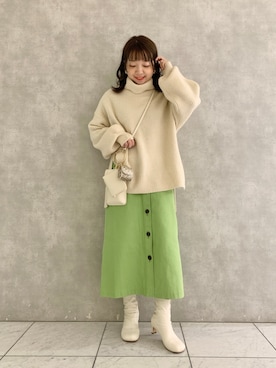 MAYUさん(レディース・153cm)の冬コーディネート