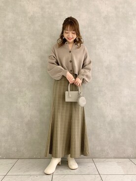 MAYUさん（レディース・153cm）の冬コーディネート