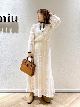 「andemiu」｜MAYUさん（レディース・153cm）の冬コーディネート