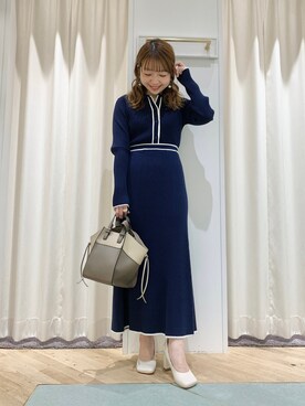 「ニットアップ」｜MAYUさん（レディース・153cm）の春コーディネート